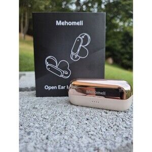 Wireless Open Ear Earbuds Bluetooth Earbuds IPX5 Waterproof,32h Playtime RoseGld